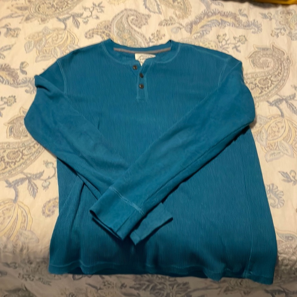 Button down green/blue Hensley size L